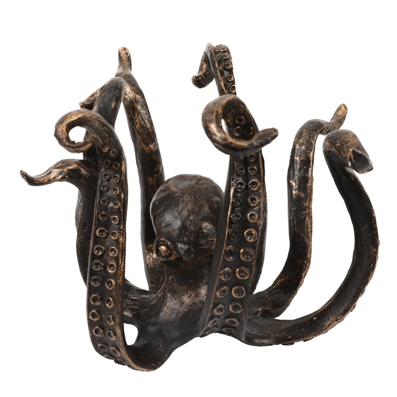 1pc Octopus Sculpture Cup Hold - Aquarium Decor review and price