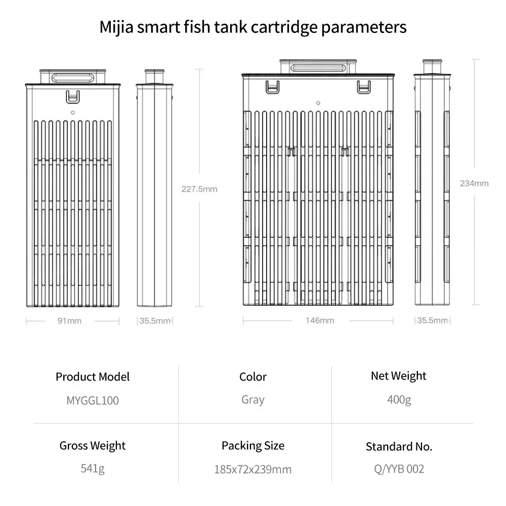 Mijia Fish Tank Filter Cartrid - Xiaomi Aquarium Fish Tank review and price
