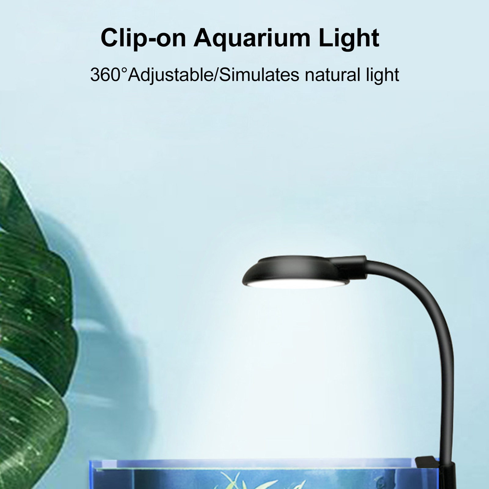 Fish  Clamp Lamp Aquarium Aqua - Aquarium Plants review and price