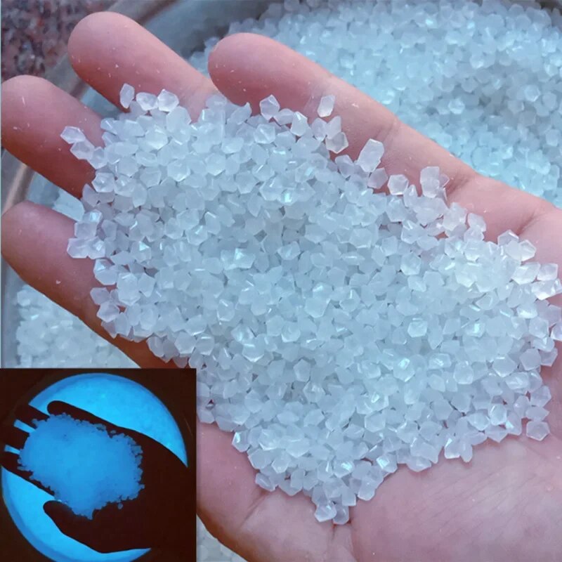 1000pcs 3-5mm Luminous Sand Gl - Fish Tank Gravel review and price