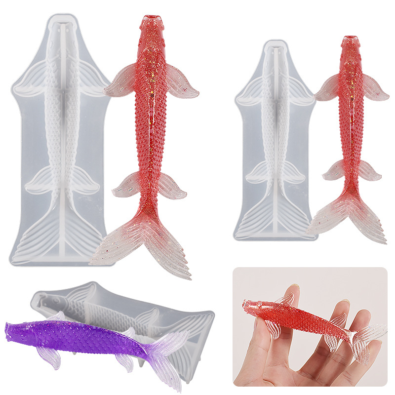 3D Koi Fish Shaped Epoxy Resin - Fish Aquarium Home review and price