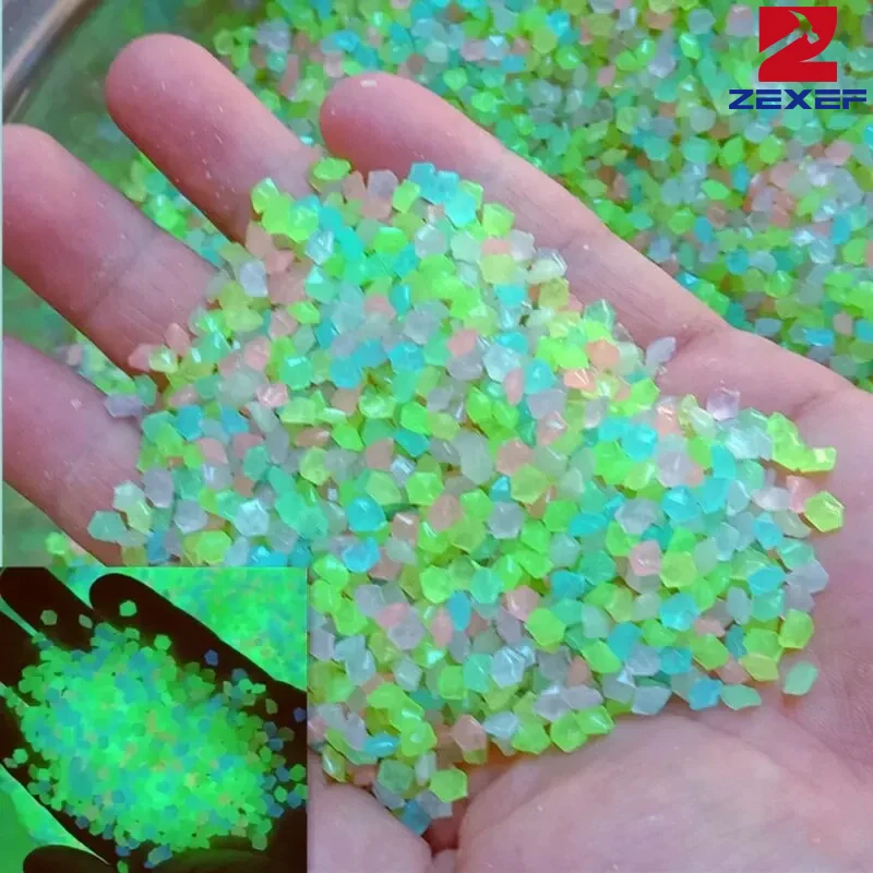 1000pcs 3-5mm Luminous Sand Gl - Fish Tank Gravel review and price