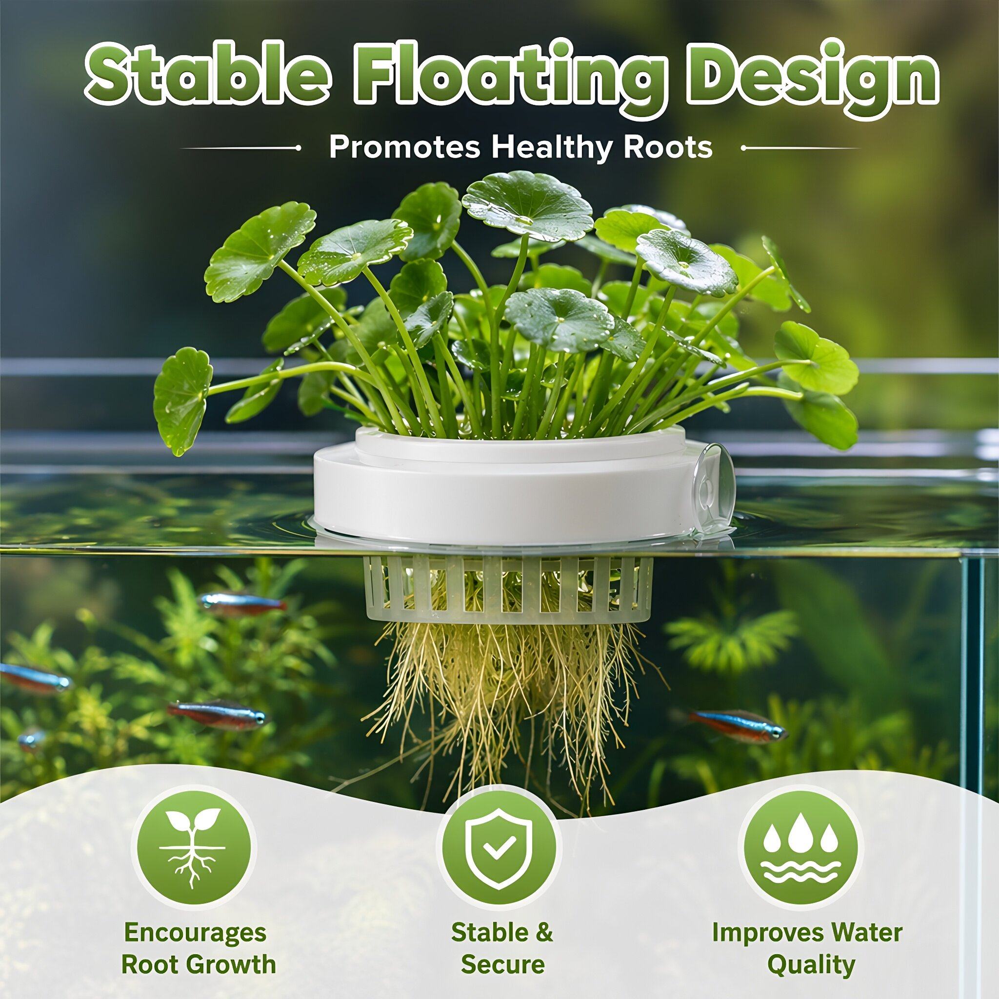 4pcs Floating Aquarium Plant B - Aquarium Plants review and price