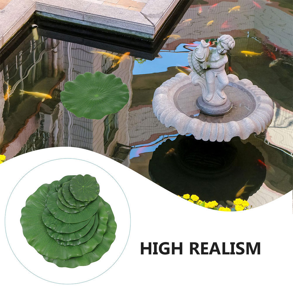 15Pcs Realistic Artificial Lil - Aquarium Decor review and price