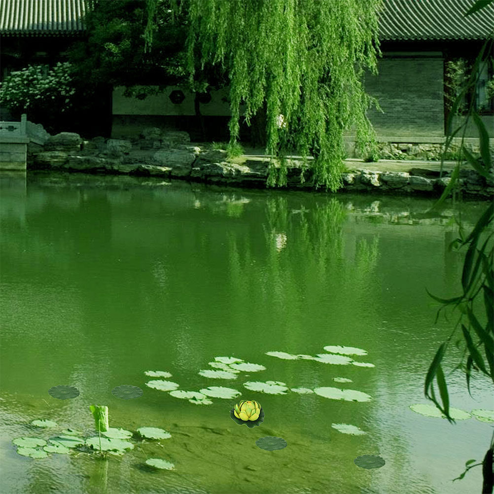 15Pcs Realistic Artificial Lil - Aquarium Decor review and price